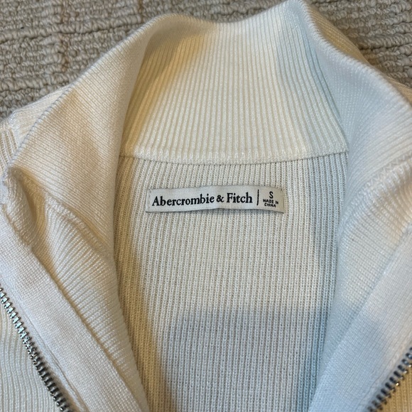 Abercrombie half zip bodysuit sweater - Picture 2 of 4